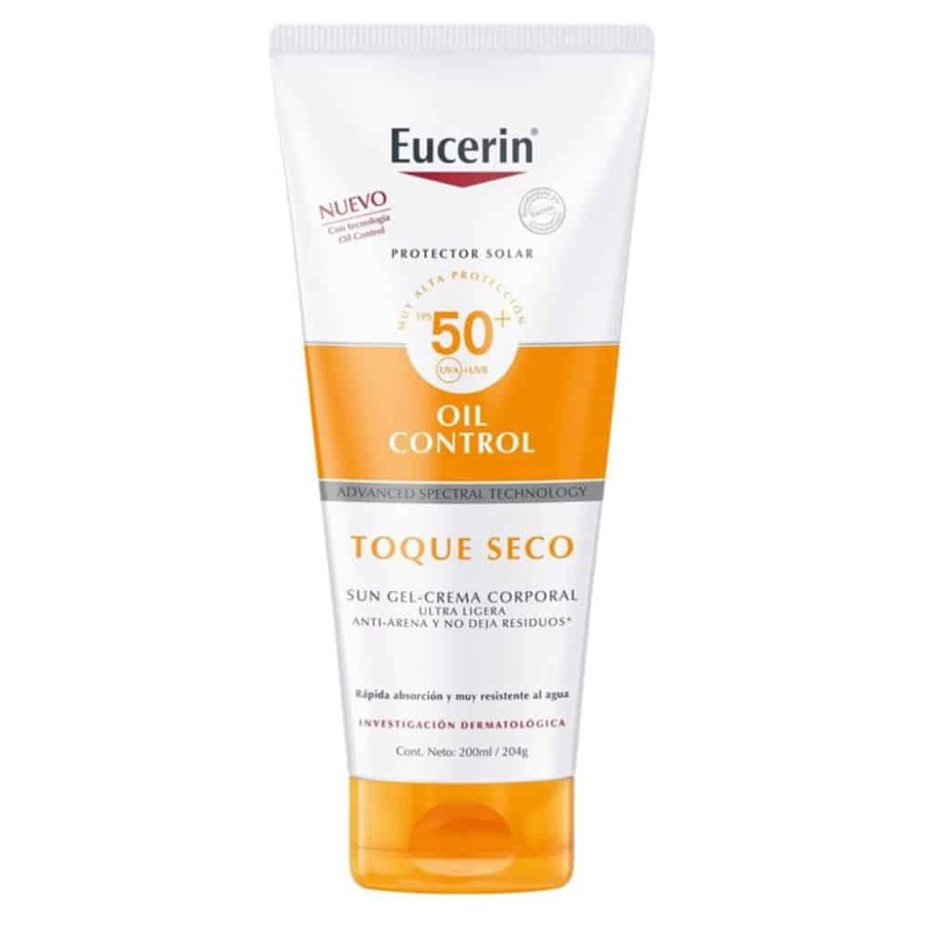 Protector solar sun corporal Fps50 toque seco crema Eucerin