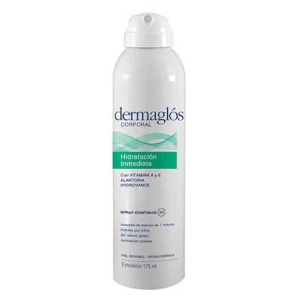 Crema corporal spray hidratación inmediata Dermaglós