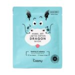 Mascarilla facial animal art dragon calmante Coony