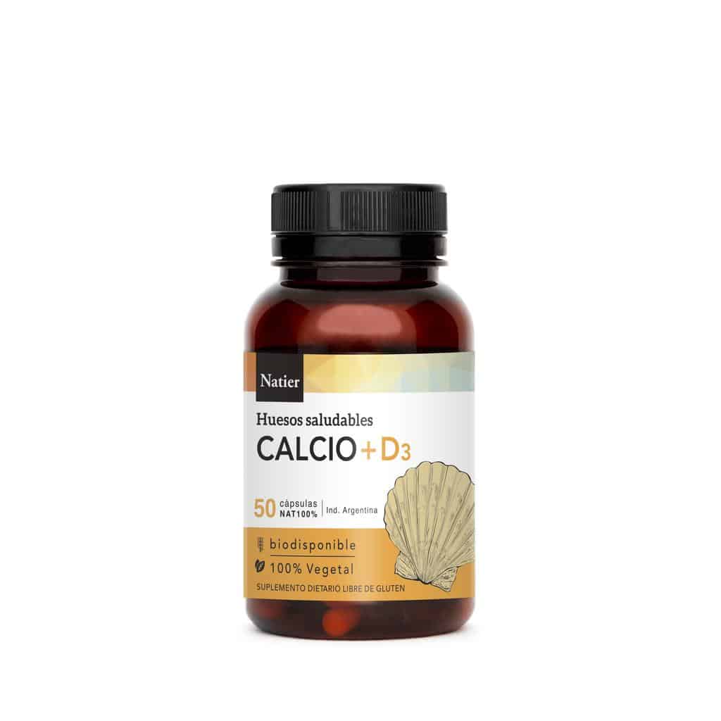 Natier calcio +D3 huesos saludable