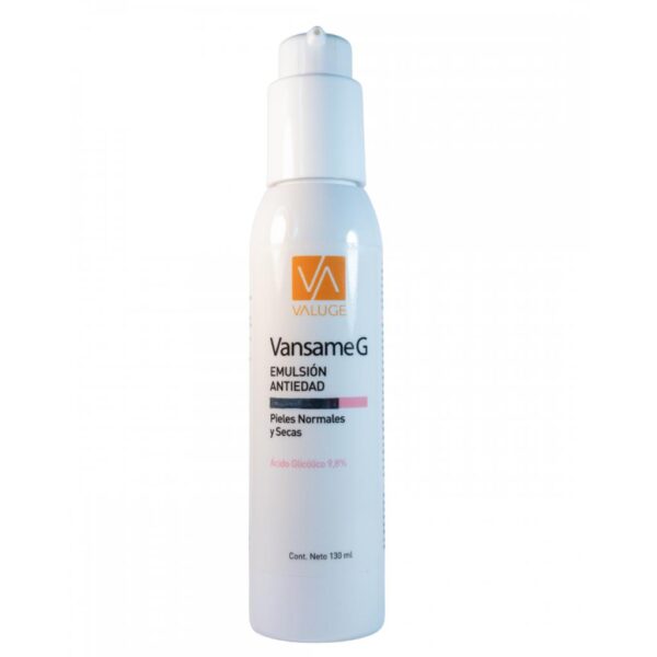 Emulsión facial antiedad Vansame