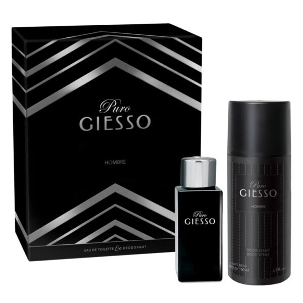 Set perfume + deodorant hombre Puro Giesso