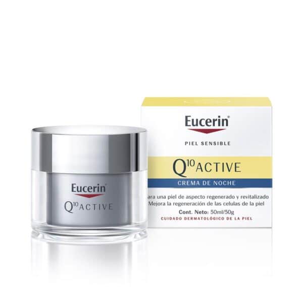 Crema de noche q10 active facial antiarrugas Eucerin