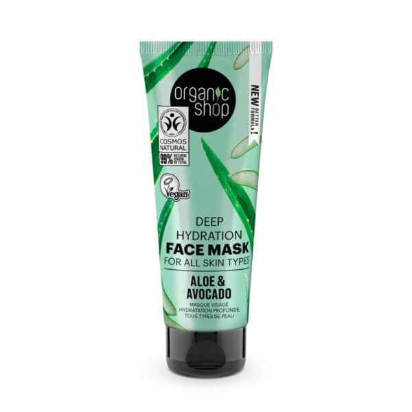 Mascarilla facial hidratante Organic Shop