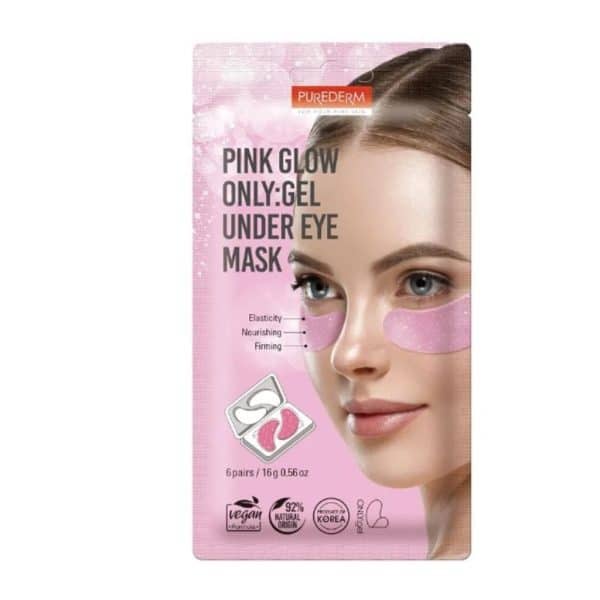 Pink glow under eye mask Purederm