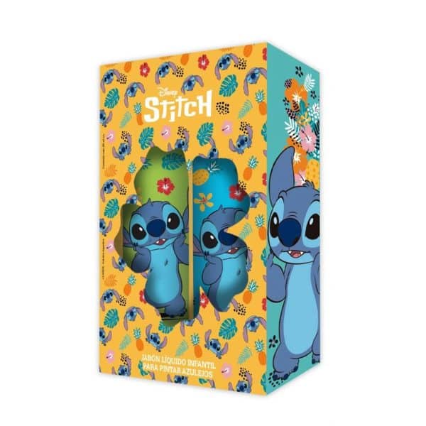 Jabón infantil pinta azulejos Stitch Disney