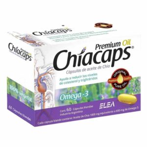 Cápsulas aceite de chia omega 3 Chiacaps