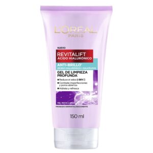 Gel de limpieza hialuronico revitalift L'oreal