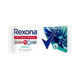 Jabón de tocador antibacterial fresh x3 Rexona