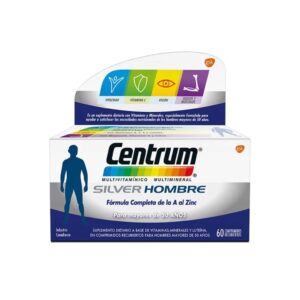 Suplemento dietario silver hombre Centrum
