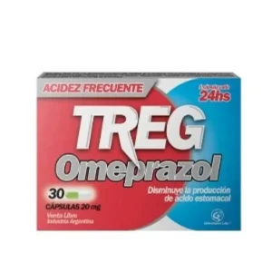 Treg omeprazol 20 mg x 30 cmp Genomma