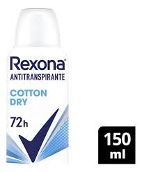 REXONA DESODORANTE WOMEN COTTON DRY X 150 ML