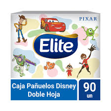 ELITE PAÑUELOS FACIALES DISNEY X 90 UNID