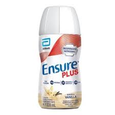 SUPLEMENTO NUTRICIONAL ENSURE PLUS SABOR VAINILLA X 220 ML