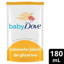 DOVE BABY JABON LIQUIDO HIDRATANTE GLICERINA X 180 ML