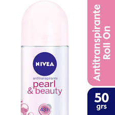 NIVEA DESODORANTE ROLL ON WOMEN PEARL & BEAUTY X 50 ML