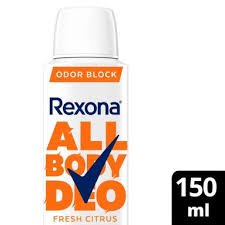 REXONA ALL BODY FRESH CITRUS DESODORANTE AERO X 150 ML