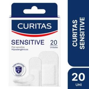 Curitas Apósito Adhesivo Sensitive Piel Sensible x 20 uni